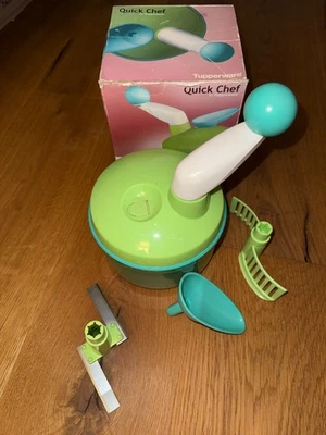 Tupperware Quick Chef Küchenhelfer Küchenmaschine - Bild 1 von 3