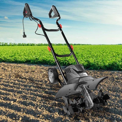 BRAST Motorhacke Elektro | 1200 Watt | Gartenfräse Kultivator Ackerfräse Hacke - Bild 1 von 4