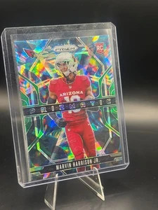 2024 Panini Prizm - Marvin Harrison Jr. RC - 12 - Prizmatic Green Ice Prizm - Bild 1 von 1