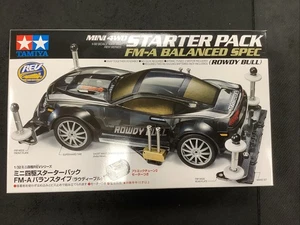 Tamiya Mini 4WD 4X4 18710 Rowdy Bull Démarreur Pack Fm-A Chassis 1/32 Scale Kit - Bild 1 von 1