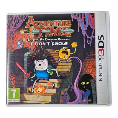 Adventure Time ‘Explore The Dungeon Because I Don’t Know!’ Nintendo 3DS - Image 1 of 3