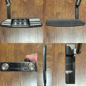 Scotty Cameron B3 Triple Black Newport 2 LTD Putter W/ Cover - Brand New - 34" - Picture 1 of 9