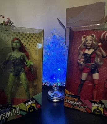Barbie Signature Harley Quinn & Poison Ivy Lot of 2! Batman 85th Anniversary NIB - Image 1 of 4