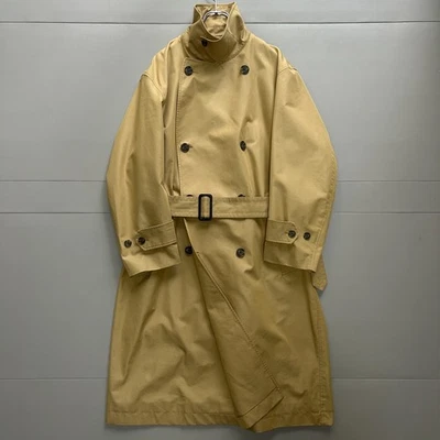 Trench coat/casaco militar USADO UNIQLO U (Lemaire) linha A - Unissex, tamanho G - Imagem 1 de 4