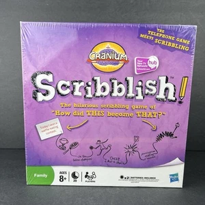 Scribblish Cranium Hasbro Gioco da Tavolo Famiglia Divertimento Scribbling Disegno NUOVO - Foto 1 di 7