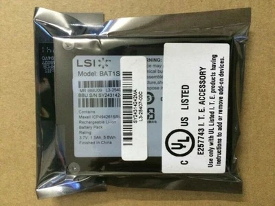 LSI iBBU09 BAT1S1P-A Battery LSI00279 for 9266 9265 9271 9270 9285 9286 NEW - Image 1 of 4