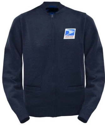 Suéter Postal Tejido Plano Cremallera Completa Cosmex Vintage Talla 2XL NUEVO Foto 1 de 4