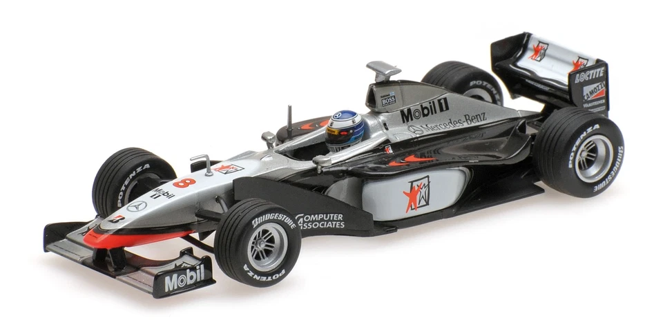 West McLaren MP4/13 F1 1998 World Champ Mika Hakinen 1/43 Minichamps 436980008
