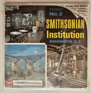 Smithsonian Institution #2 View Master Packet A799 3 Reel Set & Book Washington - Bild 1 von 9