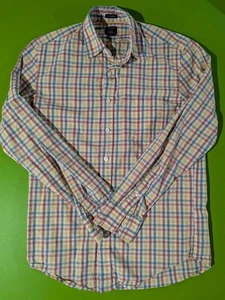 J. Crew Classic Flex Washed Langarm Knopfleiste Hemd Medium Herren Mehrfarbig - Bild 1 von 8