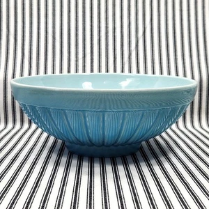 Vintage Ceramic Bowl (Kitchen Bowl), Sky Blue (Two-tone) #292 - Haeger Pottery - Picture 1 of 13