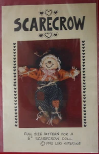 Patrón artesanal de Halloween adorno de muñeca espantapájaros de 5 - Imagen 1 de 2
