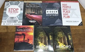 Lot of 7 TBN Christian DVDs – Healing, History, Revelation, Inspiration - Picture 1 of 17