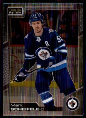 2020-21 O-Pee-Chee Platinum Mark Scheifele Winnipeg Jets #137 - Image 1 of 2