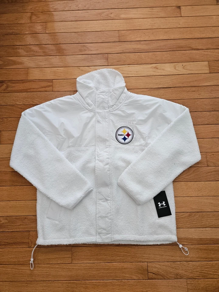 Pittsburgh Steelers Under Armour Mission Boucle Jacket/Swacket for Ladies NWT - Image 1 of 1