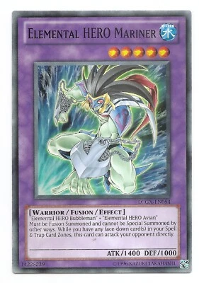 Elemental HERO Mariner LCGX-EN054 Yu-Gi-Oh Card (Unl) New - Image 1 of 4