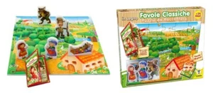 Puzzle in legno 25 pezzi con libro e pupazzi Cappuccetto Rosso favole classiche - Foto 1 di 1