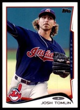 2014 Topps. Josh Tomlin Baseball Cards #US-164