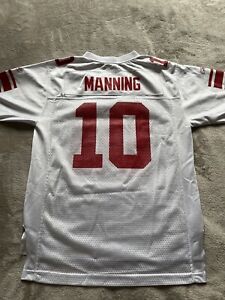 Eli Manning #10 - NFL 42 (XLII) Super Bowl special edition kit (Junior L size)