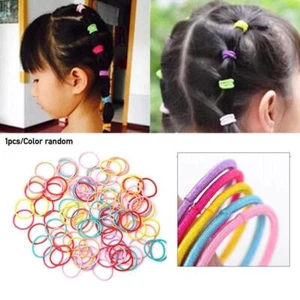 Mini Hair Elastics Rubber Bands Braids Braiding Plaits Small A+ Band Y9R7 - Picture 1 of 9