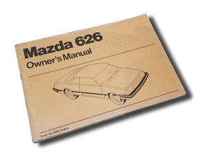 1981 Mazda capella coupe 626 - CB 1978-82 handbook owners manual wallet 469 - Picture 1 of 5