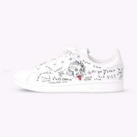 stan smith tropical leaf