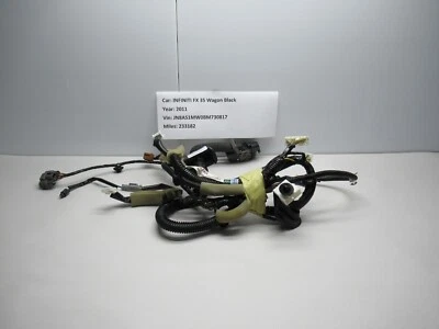 Arnés de cableado de puerta delantera izquierda Infiniti FX35 2009-2012 24125-1CA1A OEM Foto 1 de 4