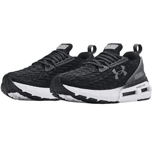 UNDER ARMOUR WOMEN'S RUNNING UA HOVR MEGA 2 CLONE RUNNING BLACK SPORTS GYM - Picture 1 of 4