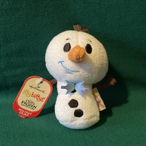 Hallmark Itty Bittys ~ Disney Frozen Holiday Olaf ~ Plüsch ~ Neu mit Etikett - Bild 1 von 6