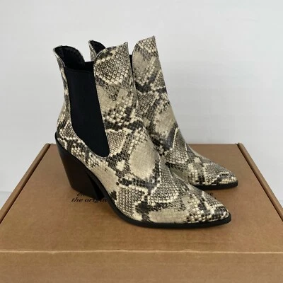 Botas Chelsea Steven By Steve Madden Feminina Gail Cinza 6.5 Médio (B,M) BHFO 4880 - Imagem 1 de 4