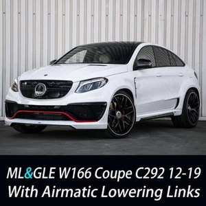 FOR MERCEDES ML 63 GLE 43 COUPE AMG W166 & C292 AIRMATIC LOWERING KIT LINKS ROD - Picture 1 of 8