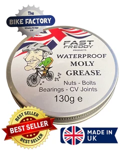 Heavy Duty MOLY FETT Fahrrad-Fahrrad-Fahrrad-Auto-Lager Schmiermittel 130g Dose. - Bild 1 von 8