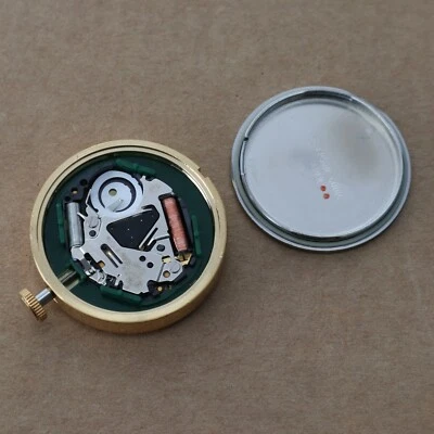 Reloj Movimiento Cuarzo Hattori VX51E Piezas de Reparación con Estuche Manecillas Dial Foto 1 de 3