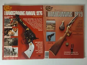 2 Colt AMERICAN HANDGUNNING Annual Magazines - 1976 & 1979 - Hunting, Target - Picture 1 of 6