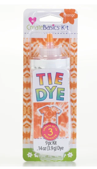 Tulip Powder Tie Dye Kit, Orange, 9 Piece Kit (See Description Below) - Image 1 of 1
