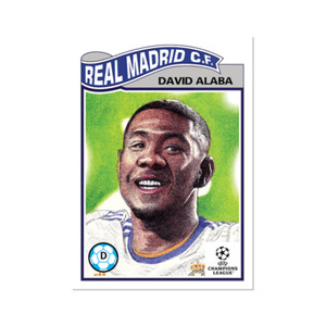 Topps UCL Living Set - Card 411 - David Alaba - Real Madrid