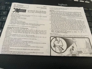 BLUE PRINTS INSTRUCTIONS PIRATES OF THE CARIBBEAN BLACK PEARL - Picture 1 of 1