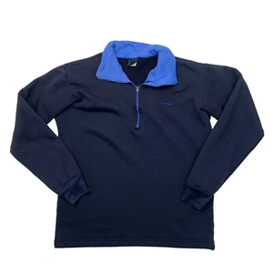 Vintage Patagonia Sweater Youth M Medium Capilene Fleece Quarter Zip Made in USA - Picture 1 of 8