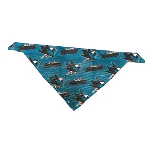 NHL San Jose Sharks Jersey Style Pet Bandana - Picture 1 of 2