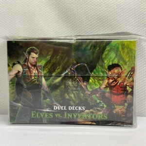 MTG Ultra Pro Elves vs Inventors Duel Deck Box w2 Standard Deck Box Ezuri Welder - Picture 1 of 7