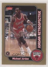 2008-09 Fleer Michael Jordan Retrospective Glossy Michael Jordan #MJ-3 HOF