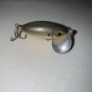 Vintage Fred Arbogast Jitterbug Gray and White 2” - Picture 1 of 4