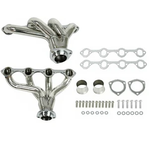Cabezal colector abrazador bloque pequeño de acero inoxidable para Ford 289-302-351 V8 - Imagen 1 de 6