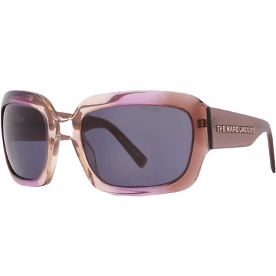 NEW Marc Jacobs Marc 574/S-0E53 IR Violet Brown/Grey Sunglasses - Image 1 of 4