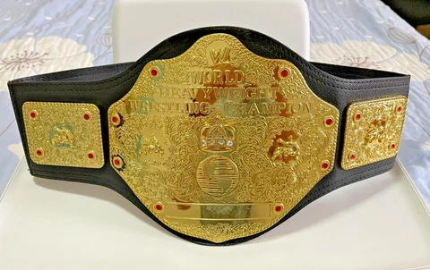 Replica Model World Heavyweight Big Gold Championship Wrestler Champion wwe Belt Cover