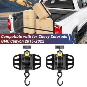 Retractable Tie Down Straps For Chevy Colorado GMC Canyon 15-22 Multifunctional - Picture 1 of 10