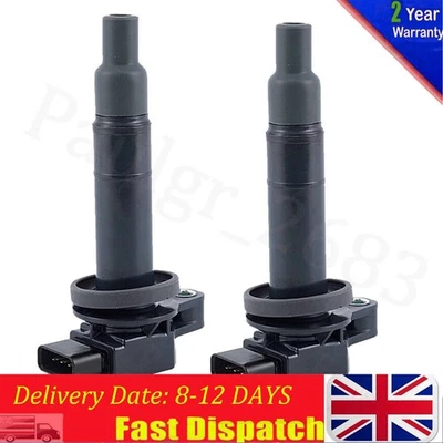 2pcs Ignition Coil Fit For Toyota Echo Prius C Hybrid Yaris 2NZ 1NZ 90919-02240 - Image 1 of 4