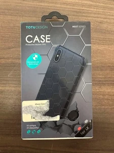 Totu Design Nest Series Schwarz Schutzhülle TPU für IX Handy 8E - Bild 1 von 3
