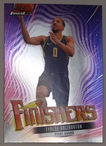 Tyrese Haliburton 2023-24 Topps Finest Finishers Indiana Pacers #F-9 - Picture 1 of 2