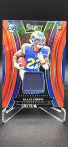 2024 Panini Select - Draft Selection Memorabilia Blake Corum #DSM-BCM Red Prizm - Bild 1 von 2